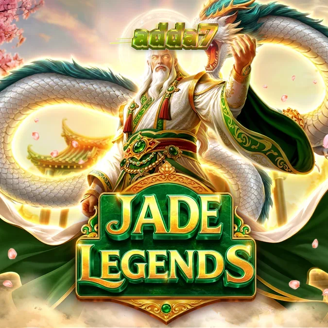 Jade Legends স্লট গেমের একটি দৃশ্য যেখানে ৭x৭ গ্রিড এবং এশিয়ান থিম দেখা যাচ্ছে